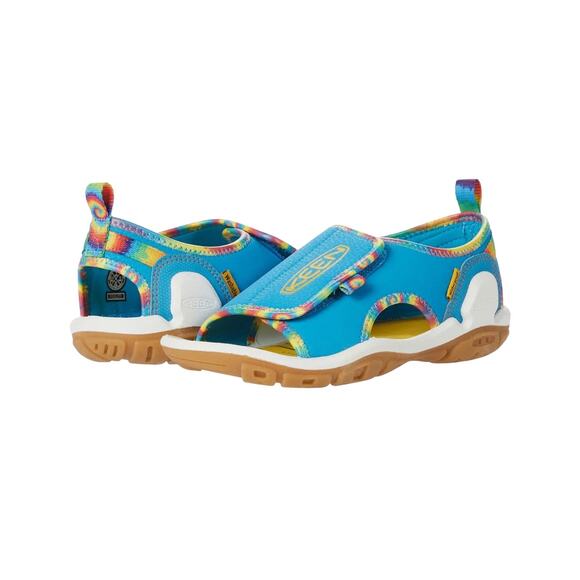 New! Keen Kids Knotch River Open Toe Sandals - Big Kid Size 5 - Picture 3 of 11